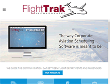 Tablet Screenshot of flighttrak.com